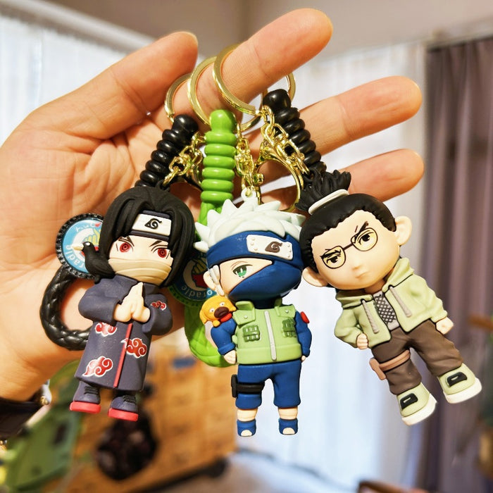 Wholesale PVC Cartoon Doll Keychain JDC-KC-WuYi205