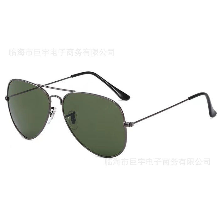 Wholesale Fashion Metal Sunglasses Fashion Glass Lens Sunglasses Same Style Sunglasses