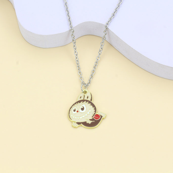 Wholesale Cartoon cute necklace alloy exquisite collarbone chain