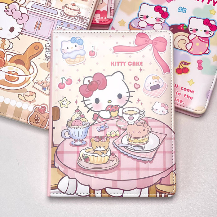 Wholesale A5 Cartoon Gold-Stamped Leather-Bound Notebook
