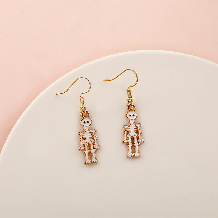 Wholesale   Earrings Temu Popular Devil Pumpkin Bat Holiday Earrings