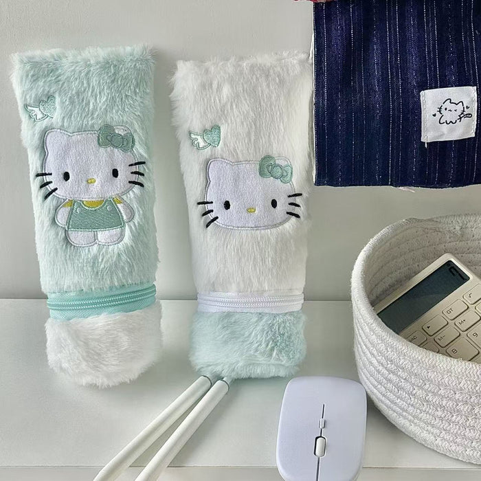 Wholesale Cartoon Plush Toothpaste Pencil Bags