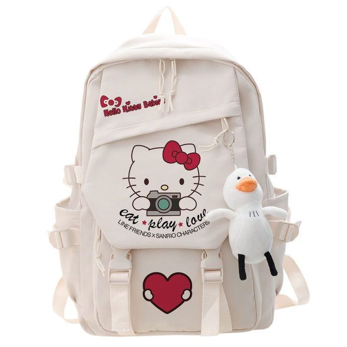 Wholesale Cat-themed large-capacity double-shoulder backpack for elementary school students