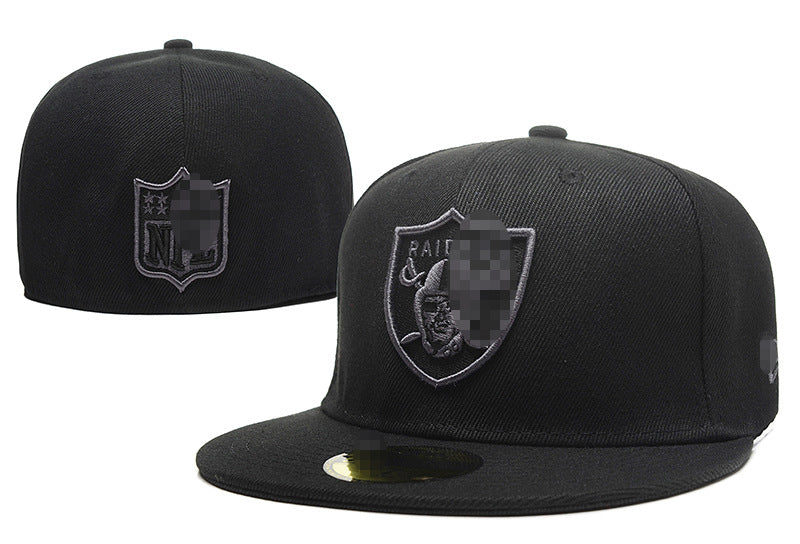 Wholesale Rugby League Baseball Cap Fully Enclosed Board Cap Sun Protection Shade Flat Brim Hat Non-Adjustable Curved Brim Hat