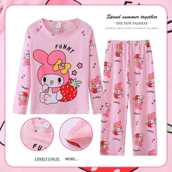 Wholesale Children Milk Silk Cartoon Pajamas (S) JDC-PJ-JiaF001