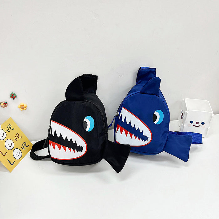 Wholesale Children's bag, personalized chest bag, baby's outdoor travel, stylish crossbody small bag