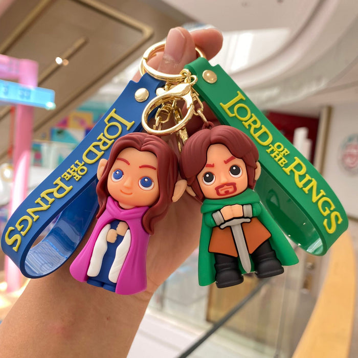 Wholesale Cartoon PVC Keychain JDC-KC-PengYu016