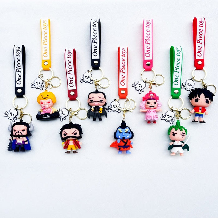 Wholesale PVC Cartoon Doll Keychain JDC-KC-ChuC049