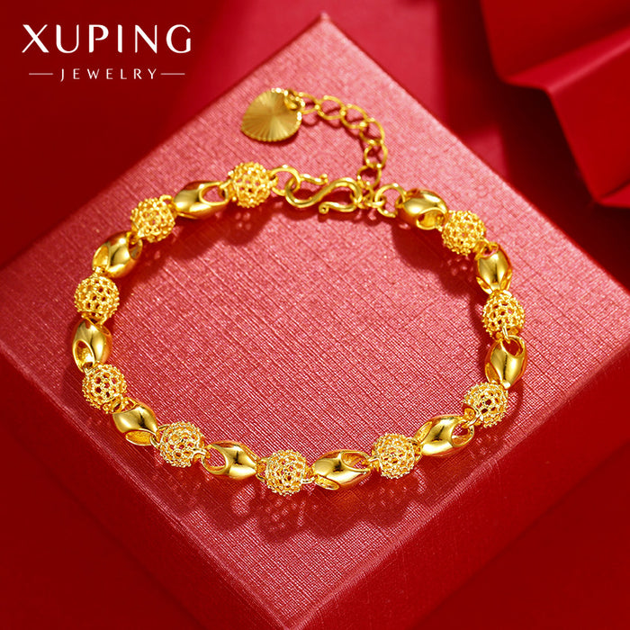 Wholesale Alloy Buddha Bead Hollow Smooth Exquisite Bracelet JDC-BT-XP001