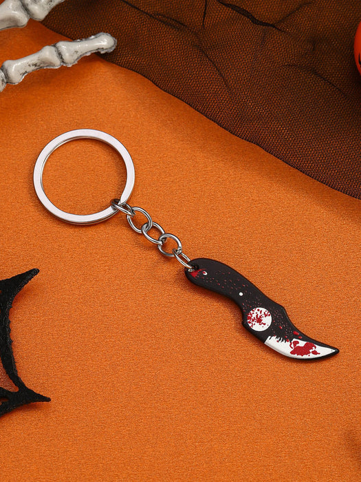 Wholesale  Plastic Horror Tool Keychain Decorative Accessory Gift for Party MOQ:2
