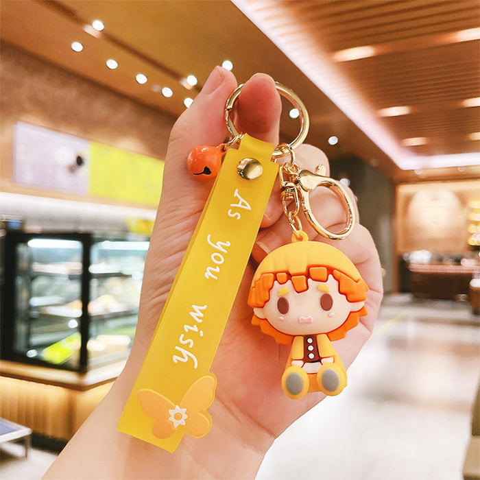 Wholesale Cute PVC Keychain Pendant JDC-KC-MLZ001