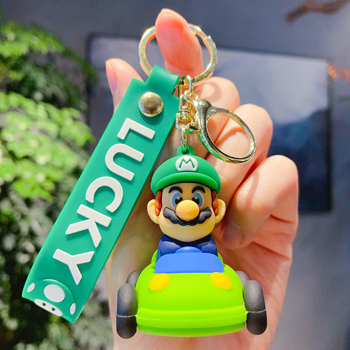 Wholesale PVC Cartoon Cute Car Keychain JDC-KC-ManM122