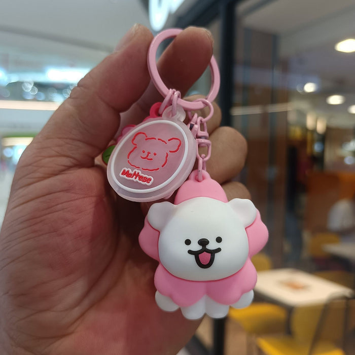 Wholesale PVC Cartoon Doll Keychain JDC-KC-KuangK019