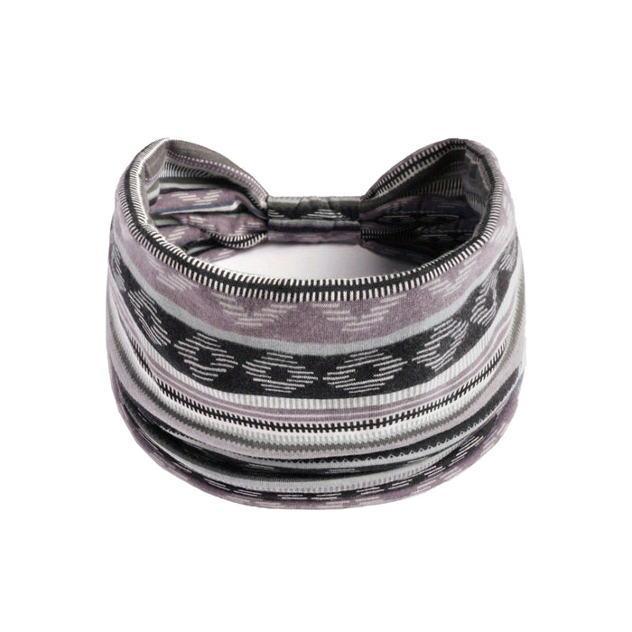 Wholesale Printed Cotton Headband Bohemian Hair Accessories Cashew Yoga Sports Headband Antiperspirant Sweat Absorbent Headband