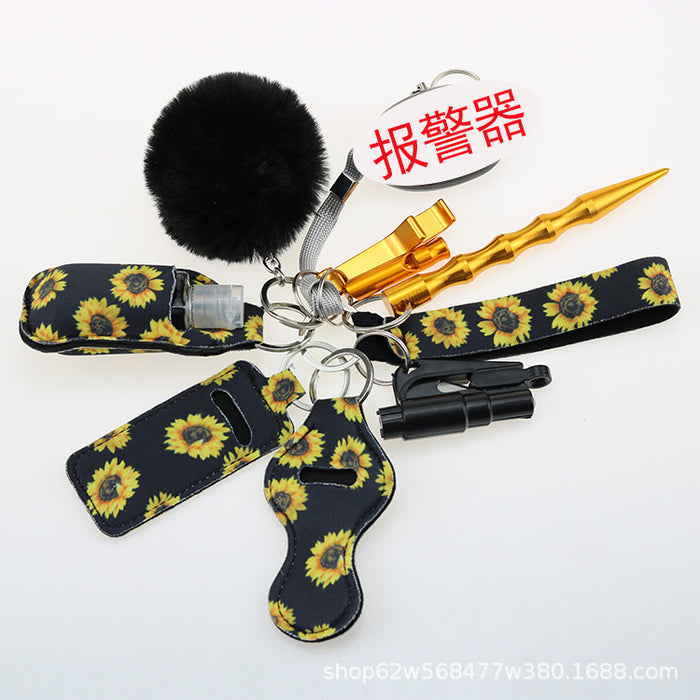 Wholesale Diving Fabric Printing 11-piece Keychain Set JDC-KC-TouMS085