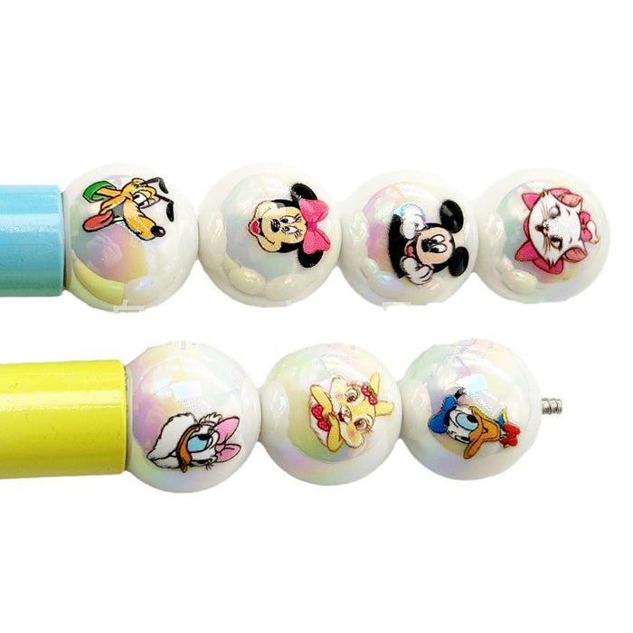 Wholesale 200PCS Acrylic Double-sided Printing Cartoon Beads JDC-BDS-MingXuan007