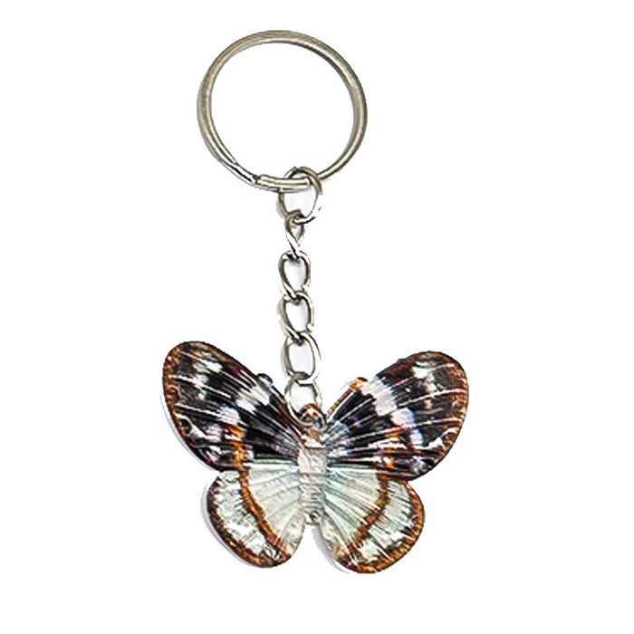 Wholesale Butterfly Pendant Bead Acrylic Keychain JDC-KC-TYS012