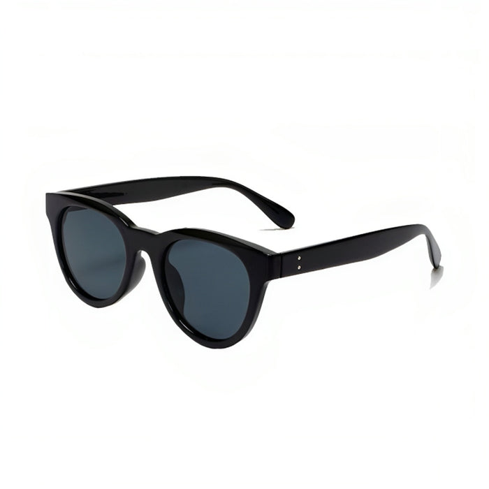 Wholesale Sunglasses, high-end cat eye sunscreen glasses, retro white frame sunglasses, UV resistant