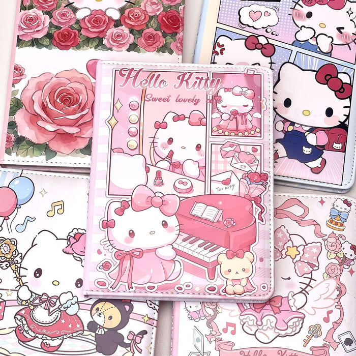 Wholesale Cute Cat Dog Cartoon A5 Soft Leather Notebook Journal Full Color Pages for Diary and Daily Notes