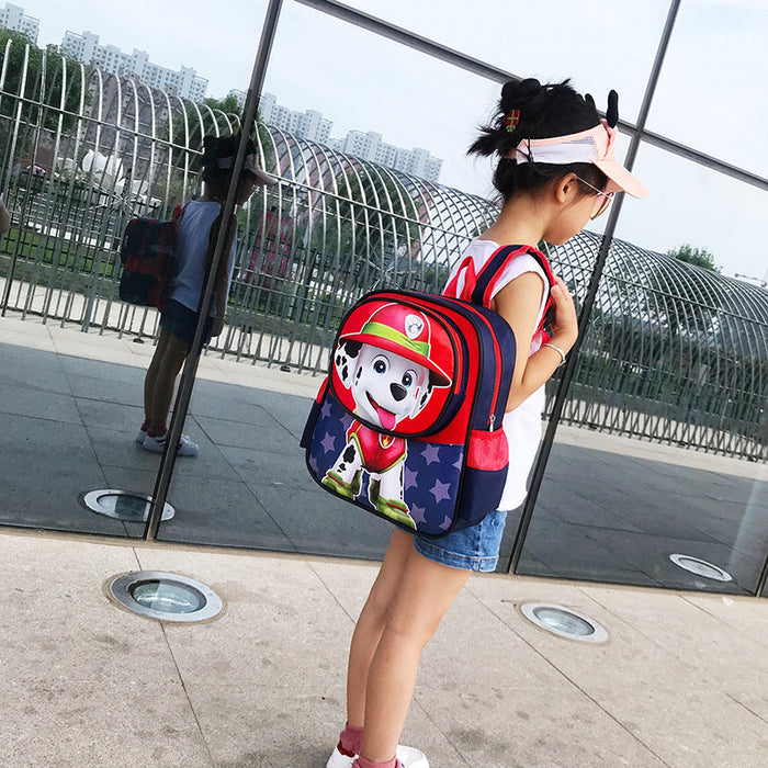 Wholesale cartoon kindergarten school bag middle and large class bag (M) JDC-BP-Kayao005