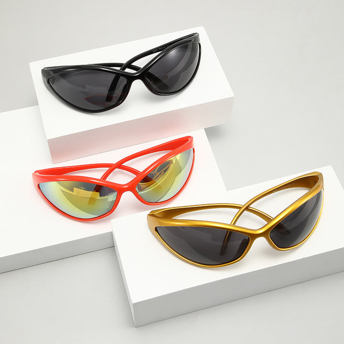 Wholesale Large frame cat eye sunglasses