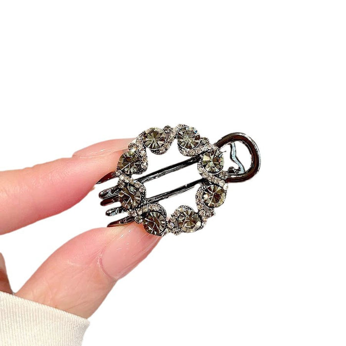 Wholesale Round Hollow Hairpin Bangs Clip Headwear Hairpin Broken Hair Clip