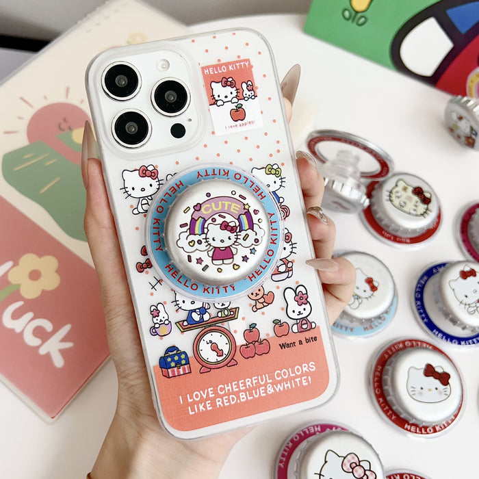 Wholesale Creative Cat Bottle Cap Phone Airbag Stand