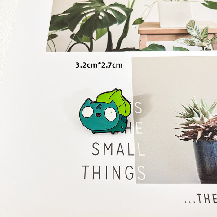 Wholesale Alloy brooch cute anime badge cartoon couple backpack decoration pin accessories