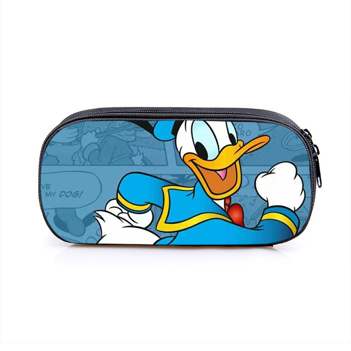 Wholesale Single Layer Pencil Bag Children Cute Cartoon Pencil Case Student Polyester Printed Pencil Bag JDC-PB-Changs001