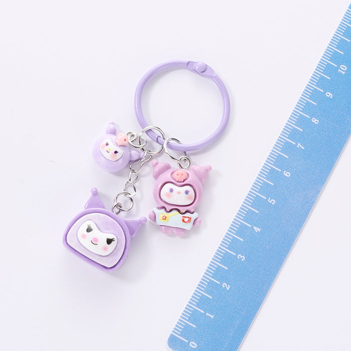 Wholesale Card Ring Cute Pendant Keychain (S) JDC-KC-HuiM002