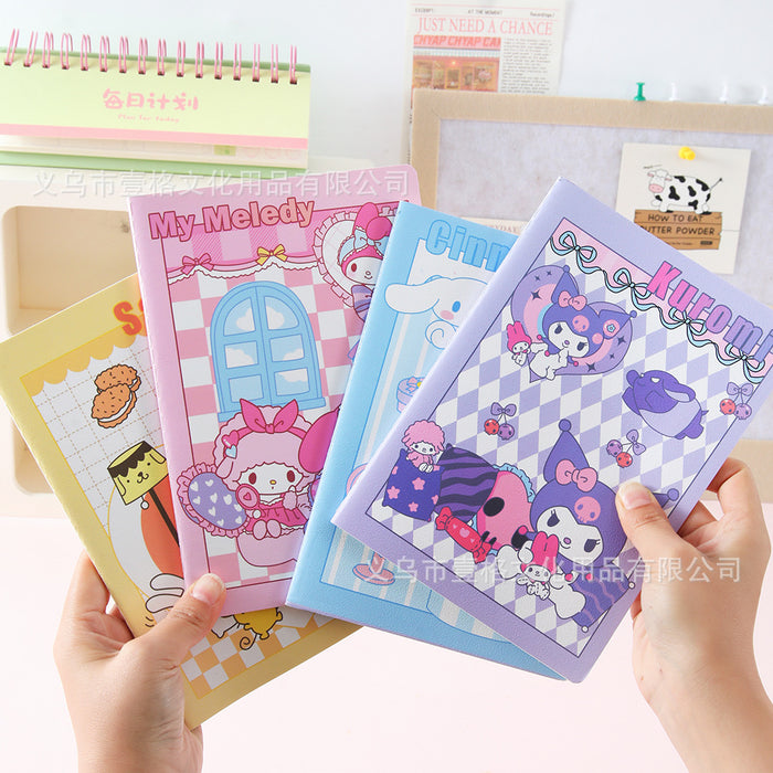 Wholesale Cute Cartoon A5 Lined Notebook Soft Cover ed Binding Student Journal