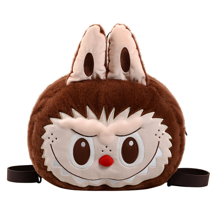 Wholesale Cartoon Doll Plush Bag Cute Plush Toy Backpack Crossbody Casual Versatile Birthday Gift