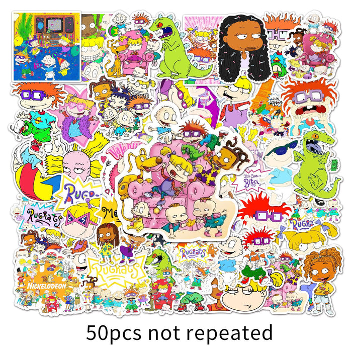 Wholesale 50pcs graffiti cartoon animation  stickers