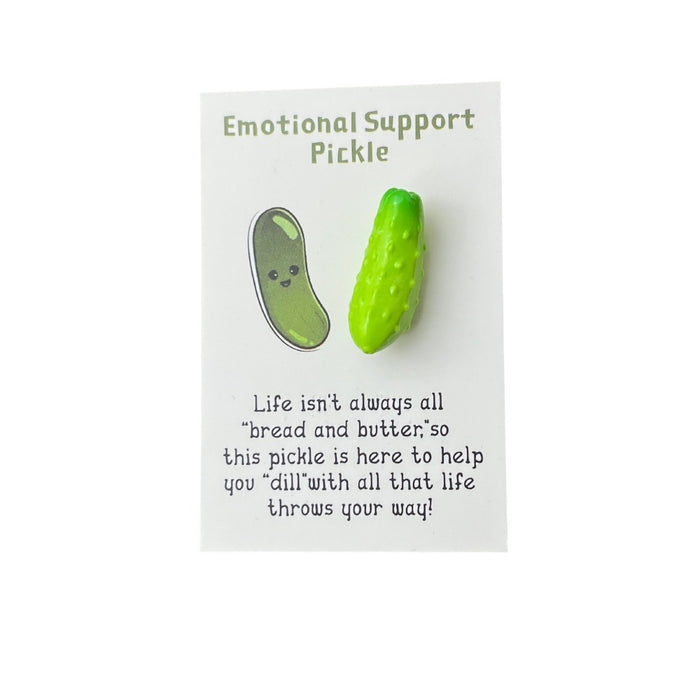 Wholesale creative cucumber pocket Decorations hug card