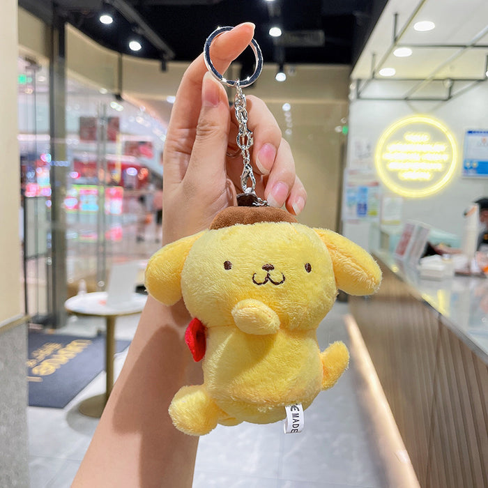 Wholesale Cute doll plush pendant dollkeychain plush toy