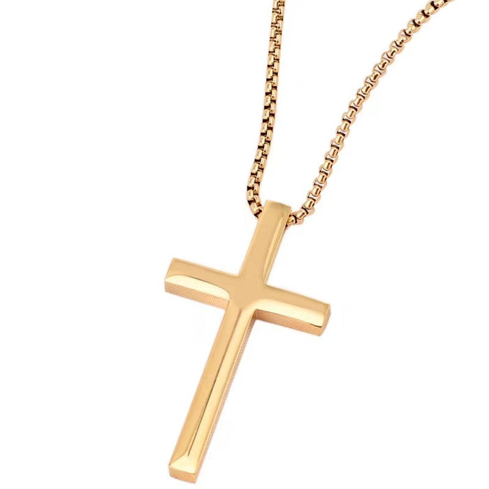 Wholesale Copper Cross Necklace JDC-NE-SMT008