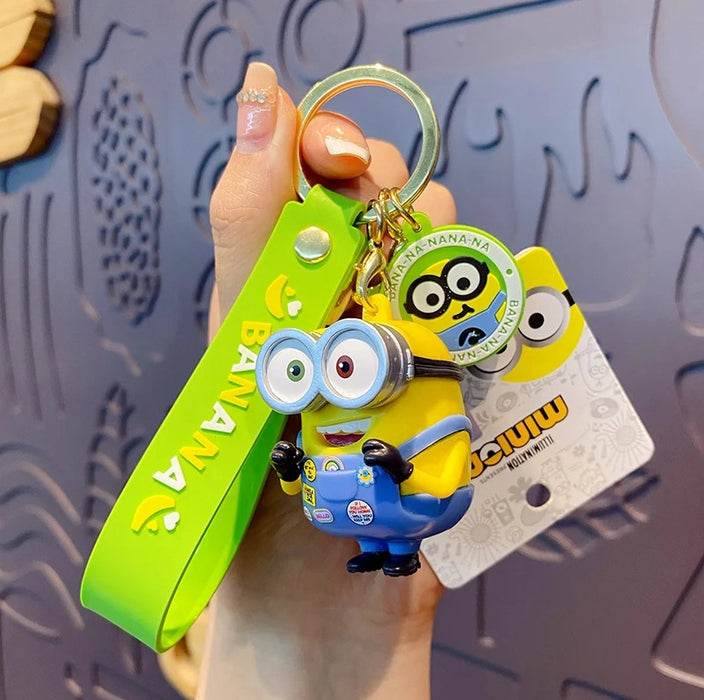 Wholesale Cartoon Doll Silicone Keychain JDC-KC-BaiM076