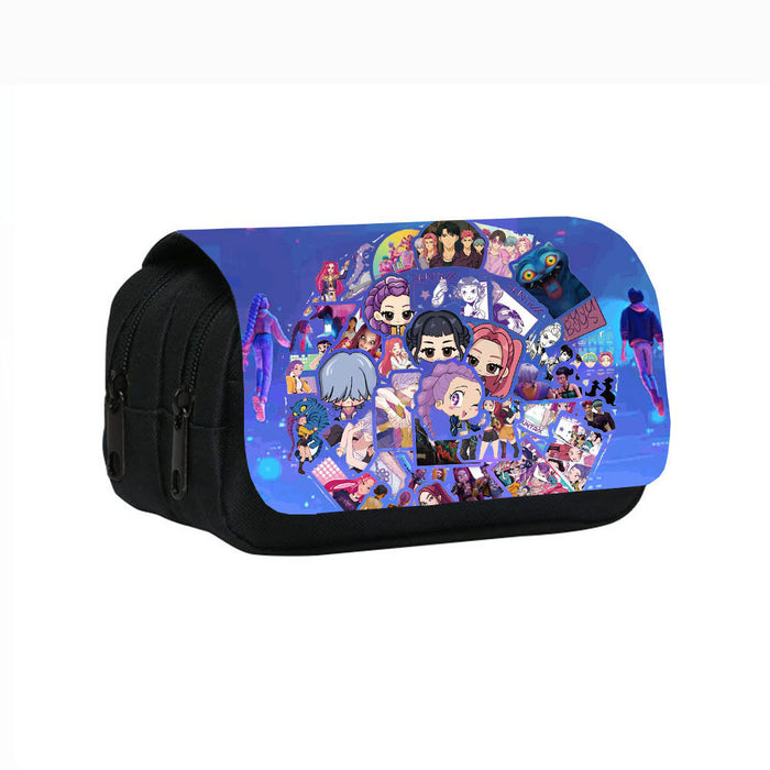 Wholesale Double-layer pencil case KPop pencil case