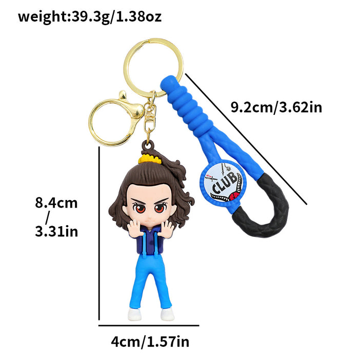 Wholesale Cartoon Creative Cute Silicone Keychain Pendant