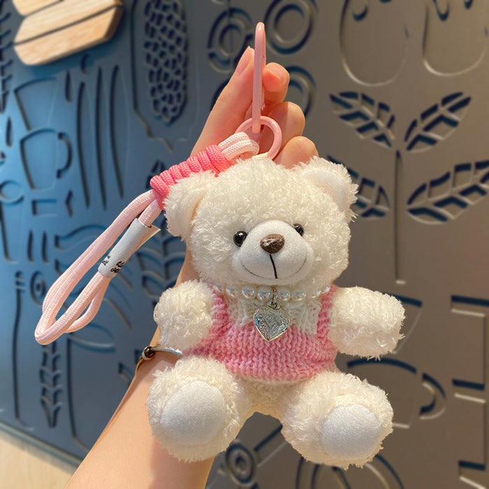 Wholesale Plush keychain school bag pendant