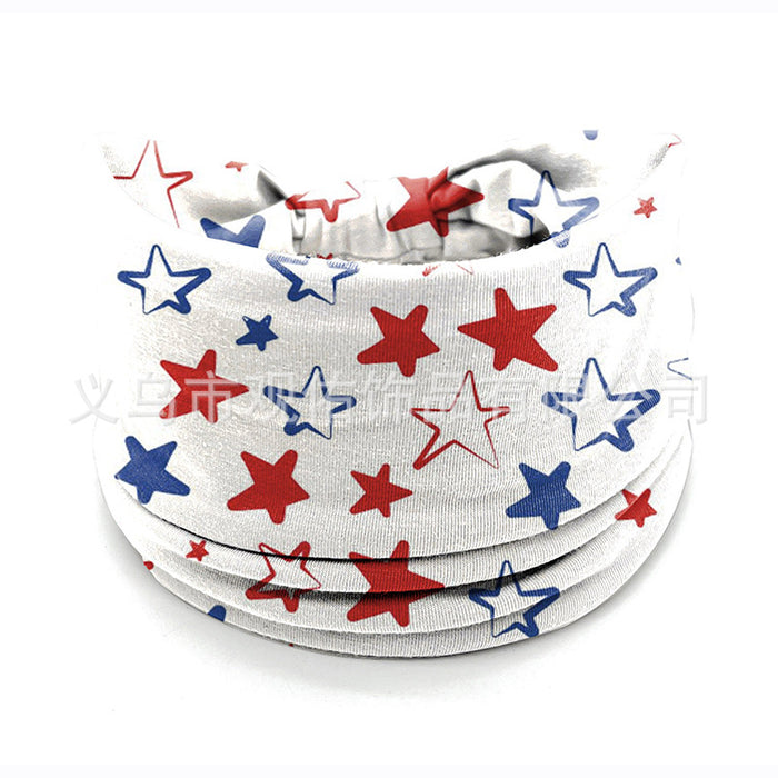 Wholesale American Flag Independence Day Fabric Headband JDC-HD-GuanY008