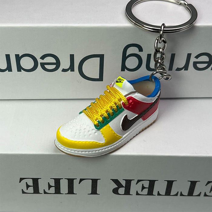 Wholesale Skateboard Shoes PVC Keychains JDC-KC-MiaoY065