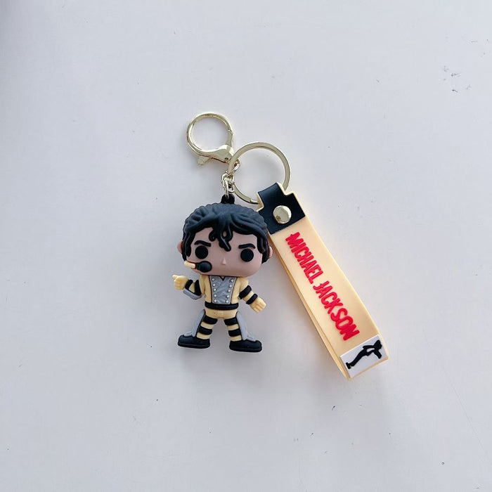 Wholesale Creative Star PVC Soft Glue Keychains JDC-KC-JinB020