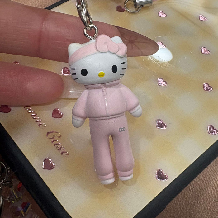 Wholesale Cartoon Long-Legged Cat Keychain Charm
