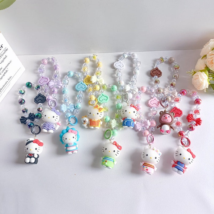 Wholesale  Cartoon Doll Keychain Girl Cute Bag Pendant Decoration