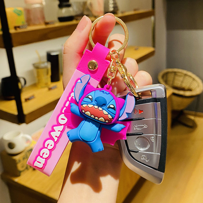 Wholesale Cartoon Cute Silicone Keychains (F) JDC-KC-SCheng054