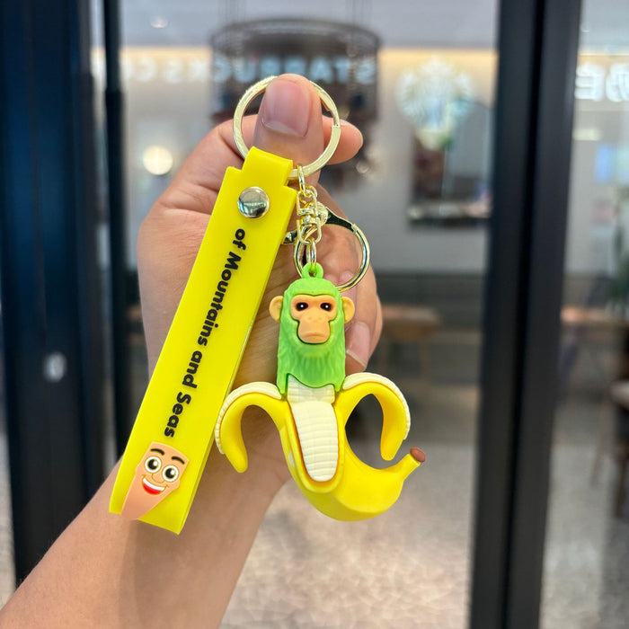 Wholesale Doll Silicone Keychain Bag Pendant Keychain