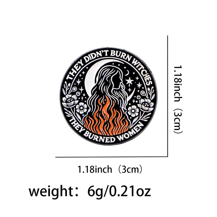 Wholesale Girls'  English letter quote brooch badge clothing backpack accessories