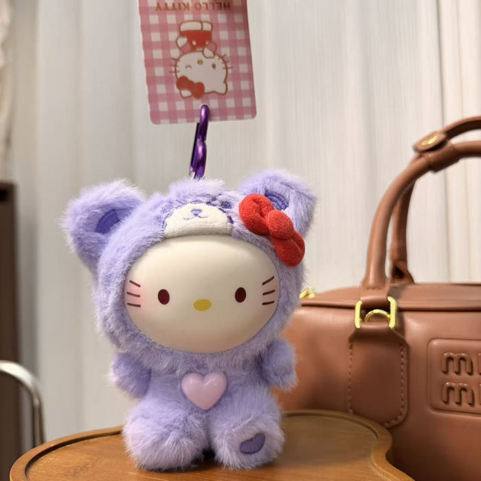 Wholesale Cute plush pajama keychain