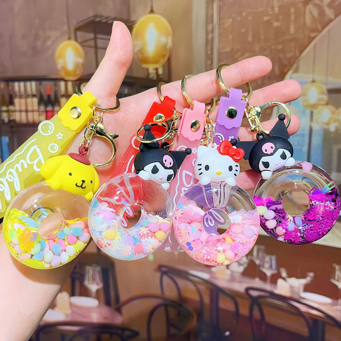 Wholesale Cartoon Doll Silicone Keychain JDC-KC-MingT259